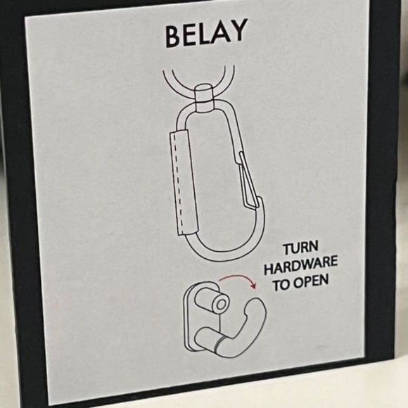 ZAC POSEN - Belay Saddle Crossbody Bag in Black Smooth leather - Picture 13 of 13